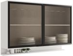 Armario-Aereo-2-Portas-com-Vidro-Alpha-Carraro-Branco-120cm