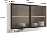 Armario-Aereo-2-Portas-com-Vidro-Alpha-Carraro-Branco-120cm