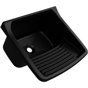 Tanque de Lavar Roupa Plástico Astra Preto 22 Litros 47x43x27cm