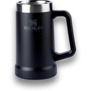 Caneca Térmica de Cerveja Stanley Matte Black / Preta 709ml