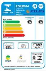 Fogao-a-Gas-de-Piso-4-Bocas-Atlas-Agile-Glass-Mesa-de-Vidro-com-Acendimento-Automatico-Preto-Bivolt
