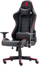 Cadeira-Gamer-Prime-X-Dazz-Preto-e-Vermelho