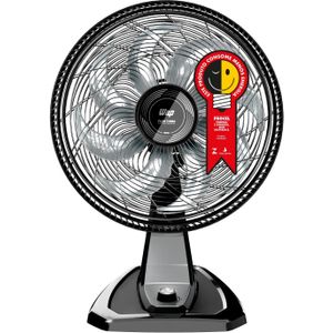 Ventilador De Mesa Wap Flow Turbo Preto E Cinza 220V