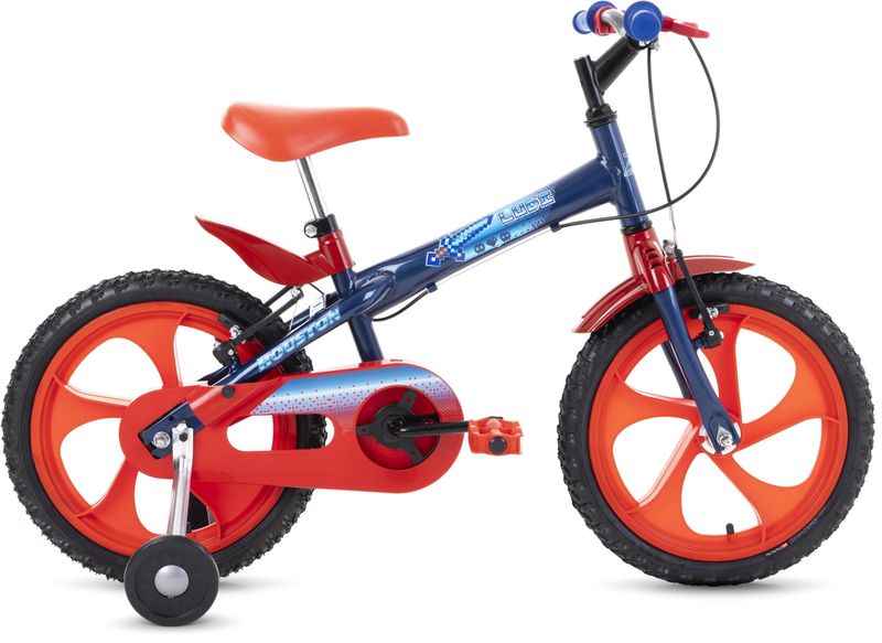 Bicicleta-Aro-16-infantil-Houston-Ludi-Azul-Escuro