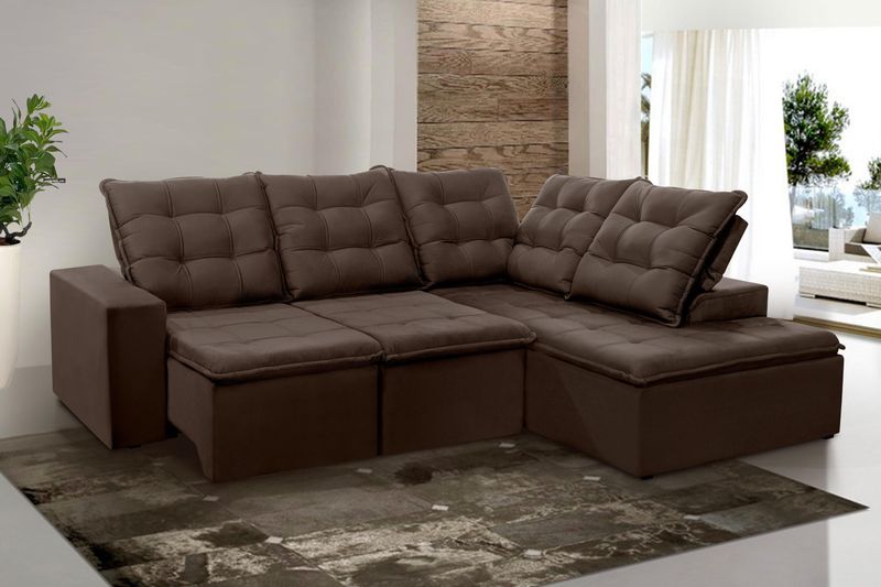 Sofa-5-Lugares-de-Canto-Retratil-e-Reclinavel-Requinte-Albania-537Tabaco-Marrom-245X205Cm