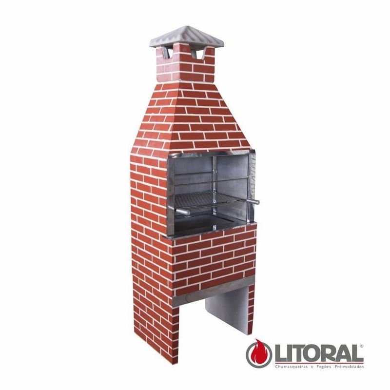 Churrasqueira-De-Concreto-Refratario-Litoral-Tijolinho-Ceramica-65Cm-ComAcessorios