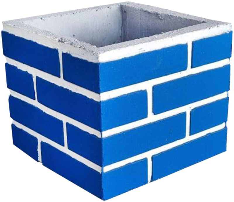 Duto-De-Concreto-Para-Churrasqueira-De-Concreto-Litoral-Tijolinho-Azul-30X30X25Cm