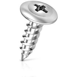 Parafuso Para Fixação de Forro PVC 4,20x13mm Kit com 100 Unidades