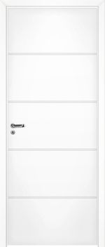 Porta-de-Madeira-Pinus-Semi-Solida-Pinhal-7185-M12-90x210cm-Branco-PU-Frisado-Direita-Regulavel-de-12cm-ate-17cm