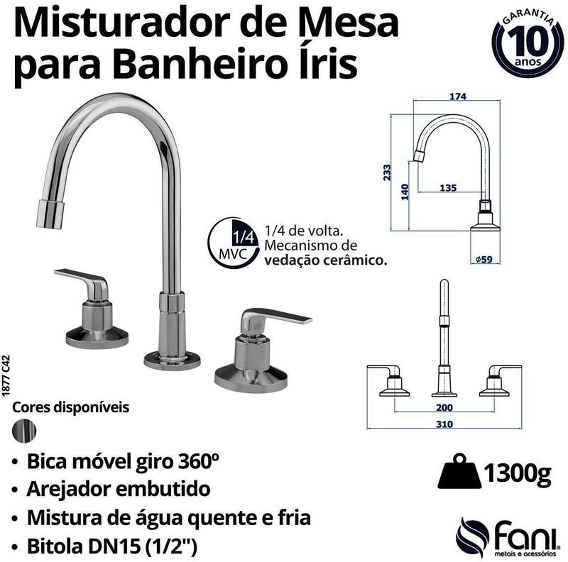 Torneira-Misturador-Lavatorio-Bica-Alta-Fani-1877-Cromado-Tipo-1