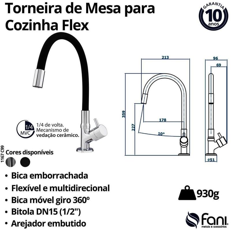 Torneira-Pia-Cozinha-Fani-de-Mesa-Bica-Movel-Preto-Fosco-116799