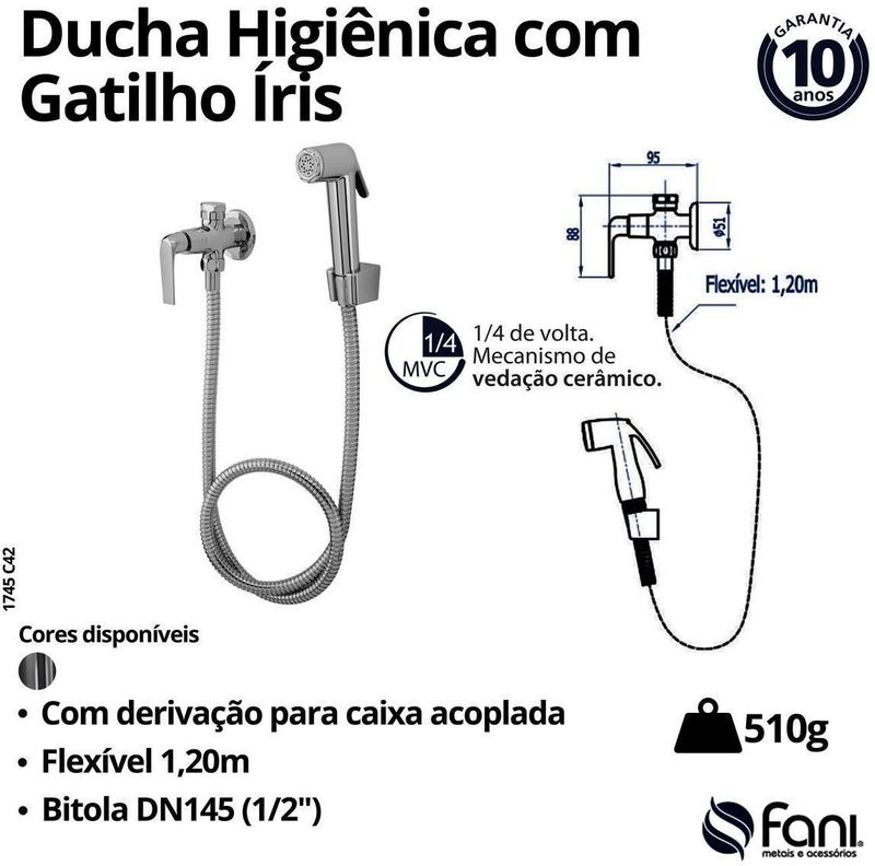 Ducha-Higienica-com-Derivacao-Fani-Para-Caixa-Acoplada-Cromado-1745-Tipo-1