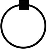 Porta-Toalha-Fani-Argola-Preto-Fosco-161cm