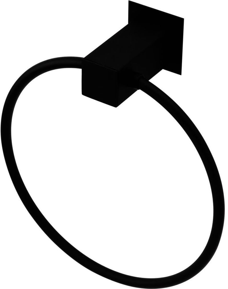 Porta-Toalha-Fani-Argola-Preto-Fosco-161cm