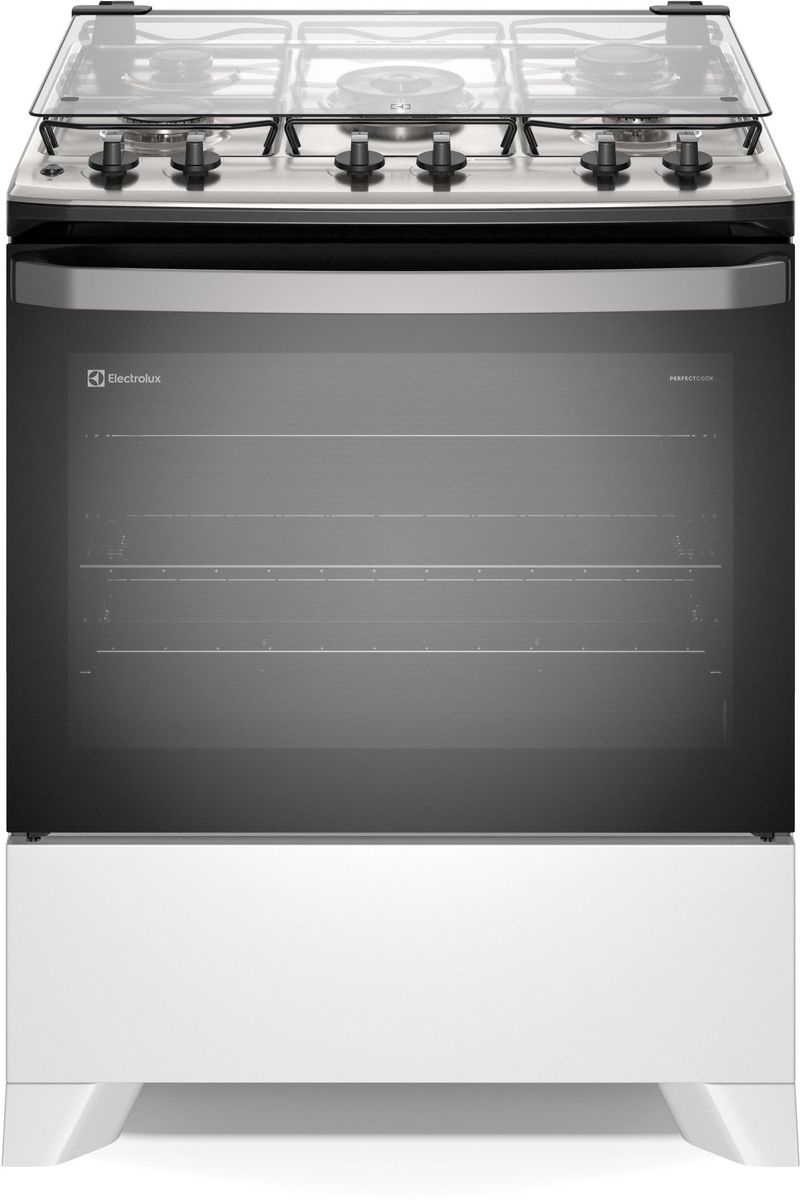 Fogao-a-Gas-de-Piso-5-Bocas-Electrolux-FE5IB-Acendimento-Automatico-Branco-Mesa-Inox-Bivolt