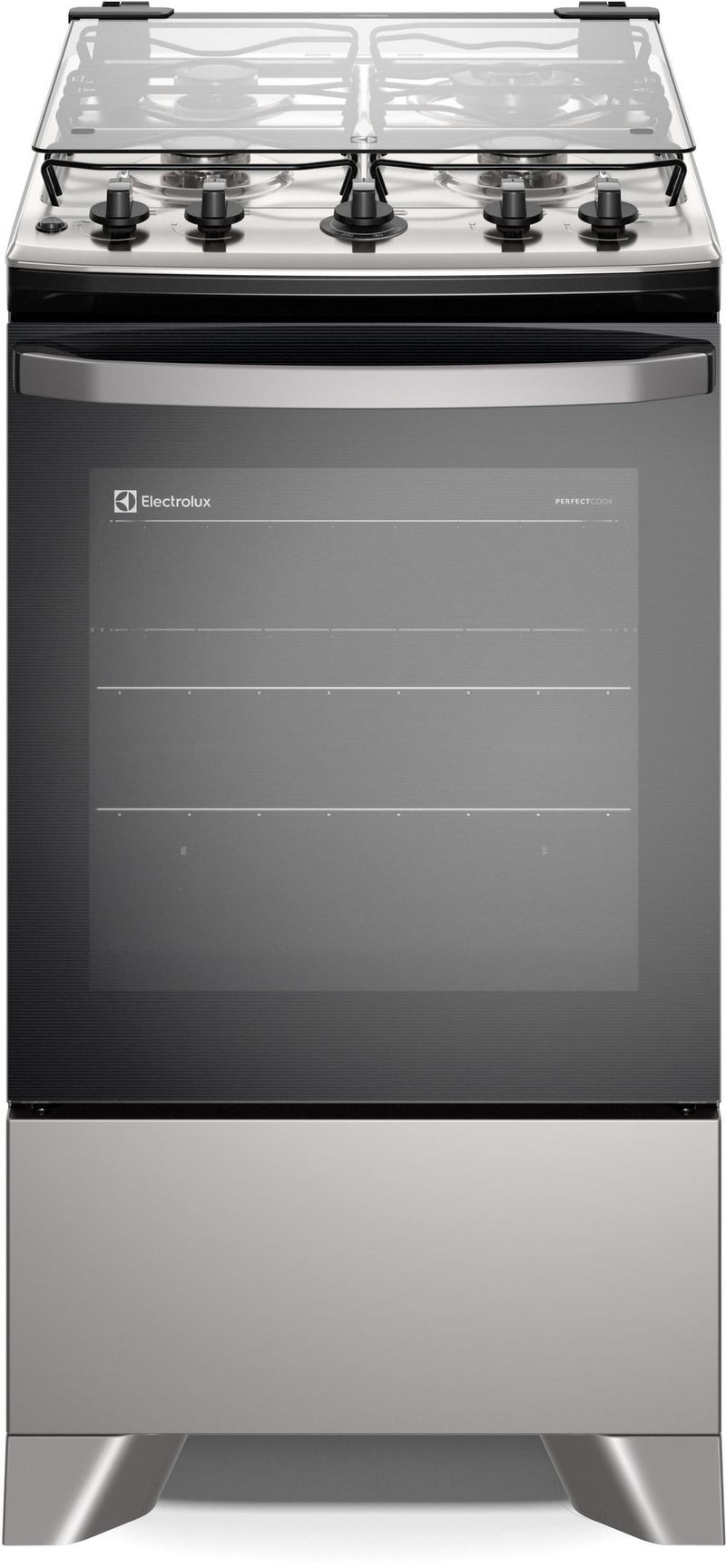 Fogao-a-Gas-de-Piso-4-Bocas-Electrolux-FE4IS-Acendimento-Automatico-Inox-Mesa-Inox-Bivolt