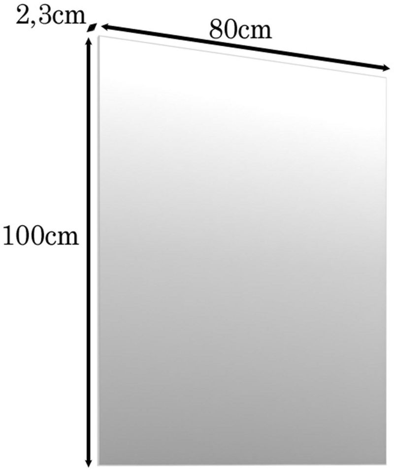 Espelheira Para Banheiro Bosi Para Conjunto de Móveis Pietra 80cm-ns_194222_1
