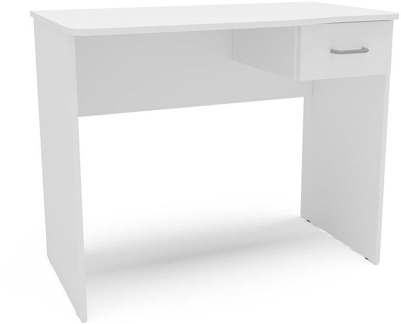 Escrivaninha-1-Gaveta-Arapei-Politorno-Branca-90Cm