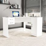 Mesa-Para-Escritorio-Computador-Notebook-Estudo-de-Canto-1-Porta-2-Gavetas-Barcelona-Politorno-Branco-125x106cm