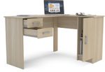Mesa-Para-Escritorio-Computador-Notebook-Estudo-de-Canto-1-Porta-2-Gavetas-Barcelona-Politorno-Legno-125x106cm