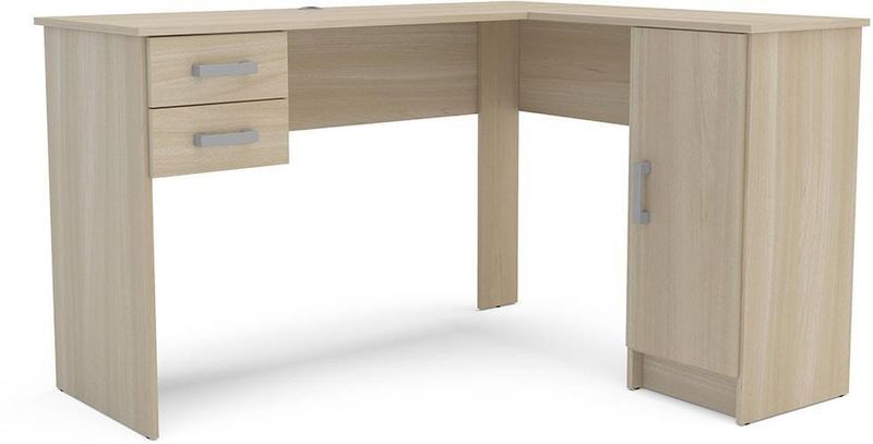 Mesa-Para-Escritorio-Computador-Notebook-Estudo-de-Canto-1-Porta-2-Gavetas-Barcelona-Politorno-Legno-125x106cm