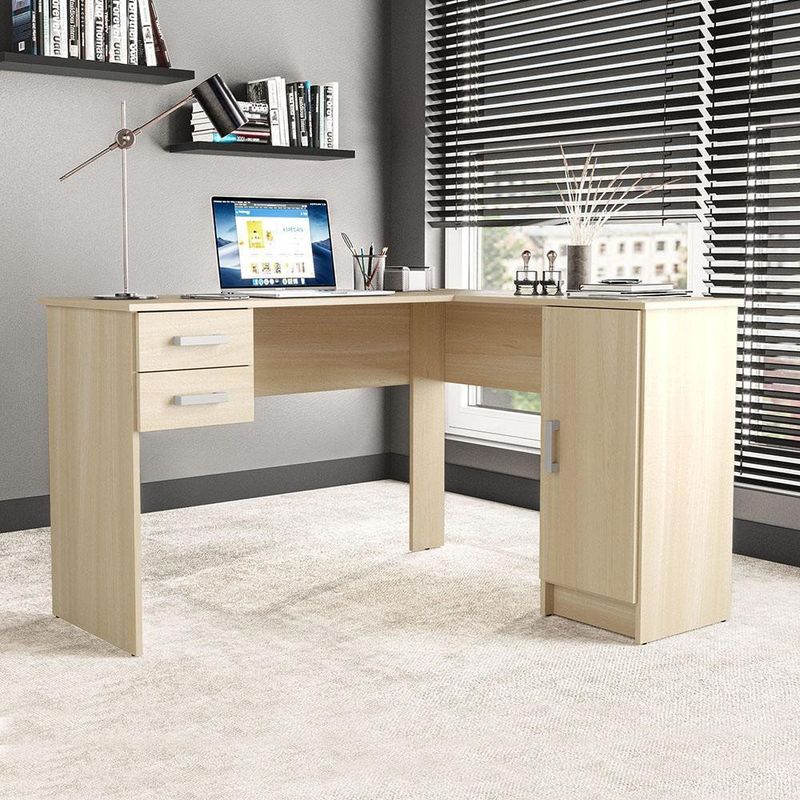 Mesa-Para-Escritorio-Computador-Notebook-Estudo-de-Canto-1-Porta-2-Gavetas-Barcelona-Politorno-Legno-125x106cm