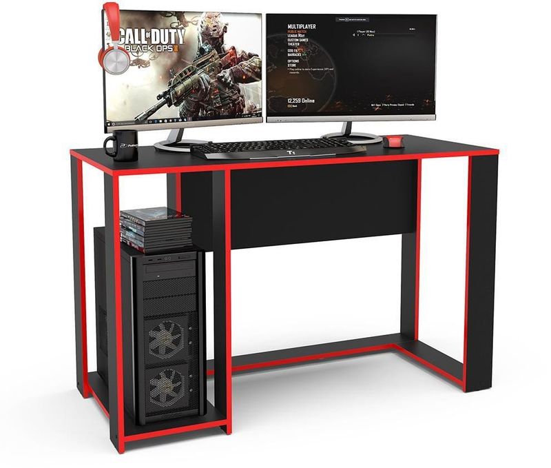 Mesa-Gamer-Singapura-Politorno-Preto-e-Vermelho-120cm