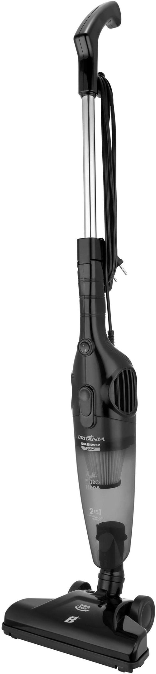 Aspirador-de-Po-Vertical-Britania-BAS1295P-Preto-1250W-110V