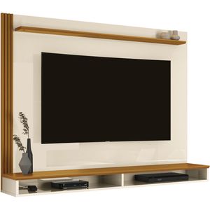 Painel Para TV Suspenso até 55" Polegadas EDN Davos 774200 Off White Cedro