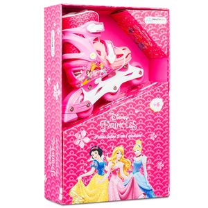 Patins Inline 2 em 1 Tam 31-34 Princesas Disney Multikids - BR1156