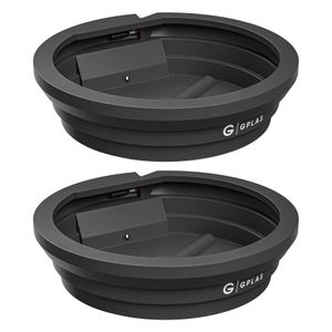 Kit 2 Bebedouros para Animais 250L Preto Gplas