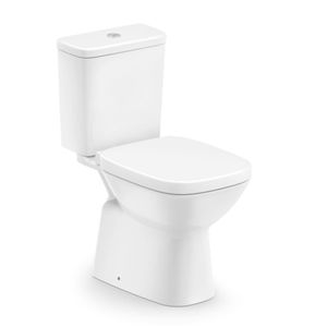 Vaso Sanitário com Caixa Acoplada Roca Debba Classic com Acessórios Acionamento Duplo Branco 3/6 Litros