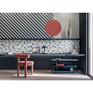 Porcelanato Incepa 30x90,2cm Artline Acetinado Retificado Verde Classe A