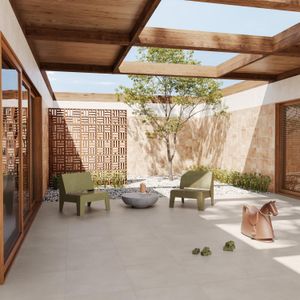 Porcelanato Incepa 60x60cm Por Sand Acetinado Retificado Bege Classe A