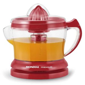 Espremedor De Frutas Mondial E-23 1,25 Litros Vermelho 127v