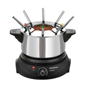 Panela Elétrica De Fondue Elétrico Le Gourmet 220v preto
