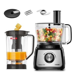 Multiprocessador Turbo Chef 5 Em 1 Mondial Mpn-01-b 127v