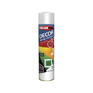 Tinta Spray Colorgin Branco Fosco (Nr23-Onu 1950) C/6Pcs