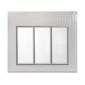 Walk in Cooler Gallant Resfriados 3 Portas Vidro com Piso Painel 380V/3F CWRCP-03