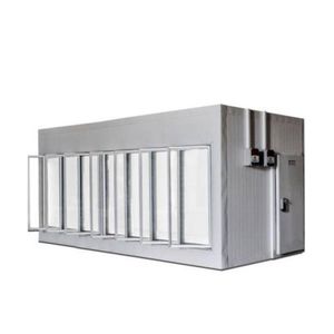 Walk in Cooler Gallant Resfriados 7 Portas Vidro sem Piso Painel 380V/3F CWRSP-07