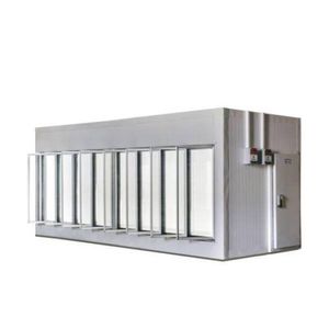 Walk in Cooler Gallant Resfriados 8 Portas Vidro sem Piso Painel 380V/3F CWRSP-08