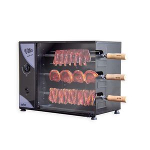 Churrasqueira Assador A Gás Gn Rotativa Elétrica 55 Cm Aço Carbono Infravermelho Vitta3 110v - Arke