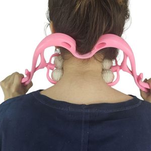 Massageador Multifuncional Massagem Manual Relaxante Alivia Dor Anti Estresse Pescoço Corpo