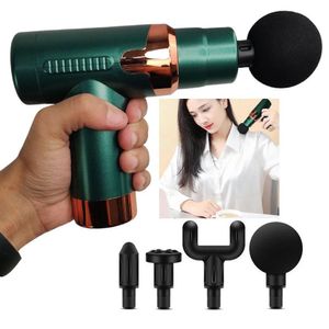 Massageador 6 Modos 4 Pontas Sem Fio Massagem Miofacial Relaxante