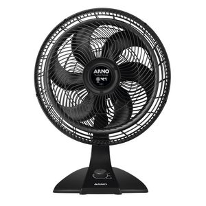 Ventilador De Mesa 2Em 1Arno 40cm Vf42 Turbo Force Preto220v
