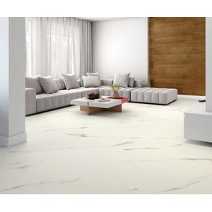 Porcelanato Savane 91x91cm Carrara Gold Acetinado Retificado Classe A LD