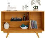 Balcão Buffet 3 Portas Cardian JCM Cinamomo e Off White