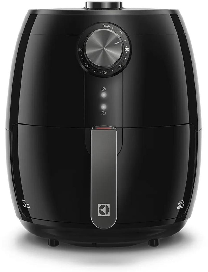 Fritadeira-Eletrica---Air-Fryer-Electrolux-Rita-Lobo-32-Litros-Efficient-EAF15-Preto-1400W-220V