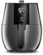 Fritadeira Elétrica / Air Fryer Electrolux Rita Lobo 4 Litros Grand Efficient EAF30 Cinza 1400W 110V