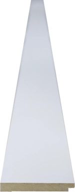 Guarnição de Madeira Grantok Acabada 8986 Branca 6,7x0,9cm 6 Peças